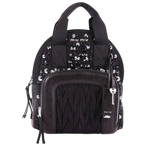 miu miu nylon backpack|miu michigan handbags.